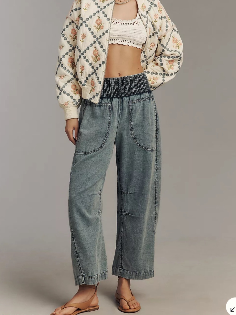 Anthropologie Reese cotton pants